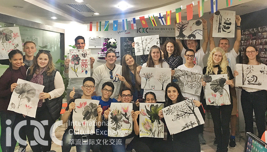 【Cultural Days】Learning Traditional Chinese painting,rippling between water and ink~