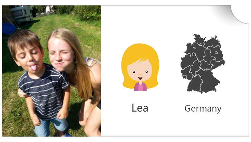 Zumba girl from Germany — Lea